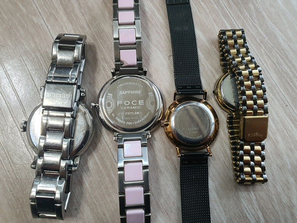 여성시계 4개--2