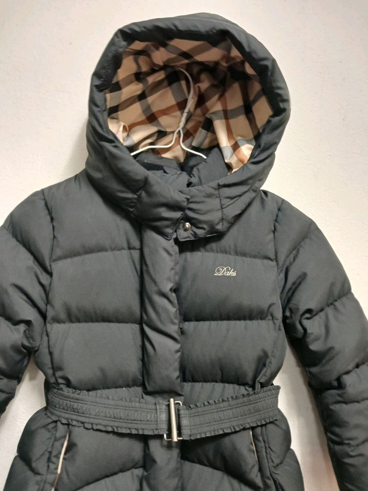 (인기굿!)닥스 키즈 여아 벨티드 롱패딩 다운점퍼 사이즈 120(7y) 3월 이미지