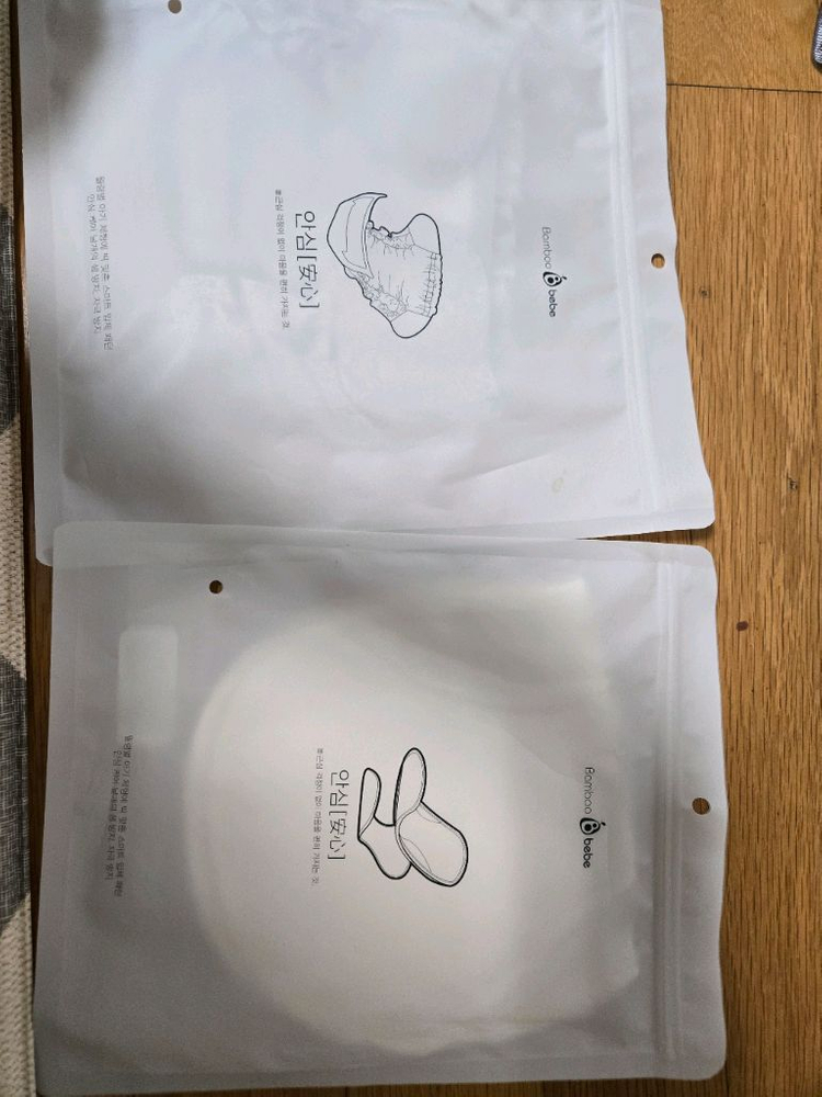 밤부베베 천 기저귀, 거즈손수건6매--2