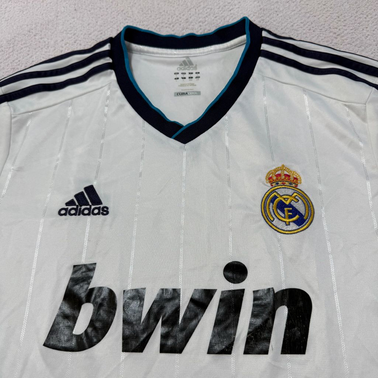 아디다스 레알마드리드 유니폼 반팔티 저지 12-13 110주년 이미지