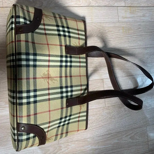 정품 버버리 토트백