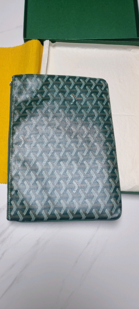 고야드 세나클러치 mm 스페셜그린 백화점정품--1