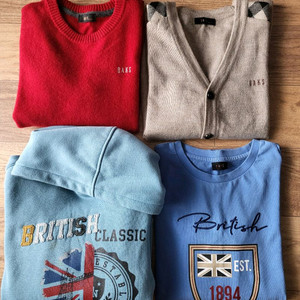 택포)닥스키즈 140(10-11세) 상의 일괄판매. 닥스 아동. 닥스키즈 니트.닥스키즈 가디건