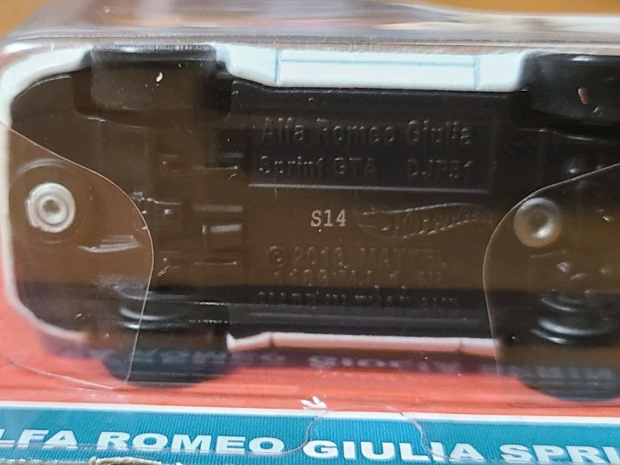 핫휠 프리미엄 알파 로메오 줄리아 스프린트 GTA--7