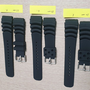 세이코 다이버시계 호환 러버밴드 고무밴드 시계줄 스트랩 띠쏘 해밀턴 오리스 스마트워치 호환