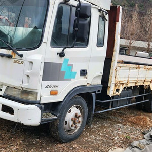 현대 2002년 225마력 4.5톤 5톤 슈퍼트럭 골드 장비 굴삭기 포크레인 포크래인 카고 화물차 트럭