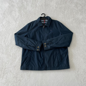 L 타미힐피거 네이비 블루종 자켓