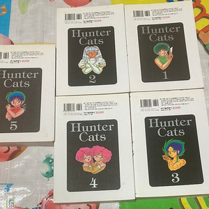 헌터캐츠 1-5완 아로히로시 초희귀만화 이미지