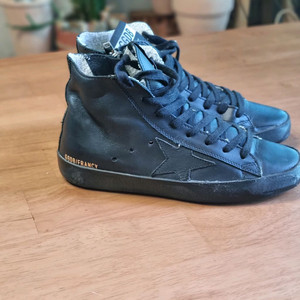 새상품 225-230(35) 정품 골든구스 하이탑스니커즈