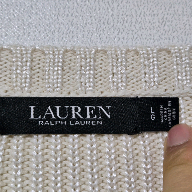 로렌랄프로렌 블랙라벨 코튼 니트 / 여성 니트/ 여자 니트--1