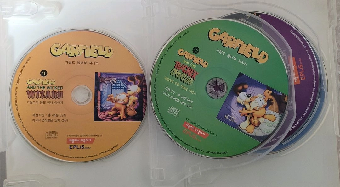 가필드 챕터북 영어원서 5권+ 5CD 세트 이미지