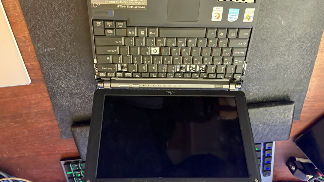 수리부품용 노트북 6개. Xnote,dell 등--9