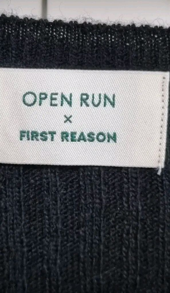 아상블라주 슬림 울 니트 원피스 - 블랙--3