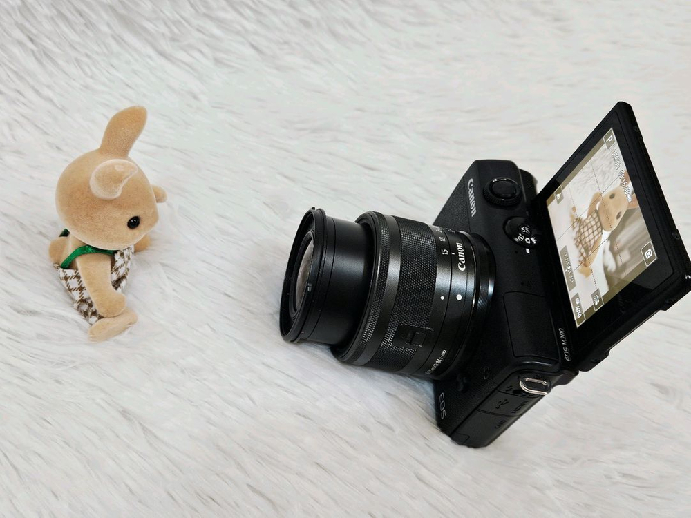 [민트] 캐논 EOS M200 미러리스, 디카 카메라 번들렌즈세트 판매--7