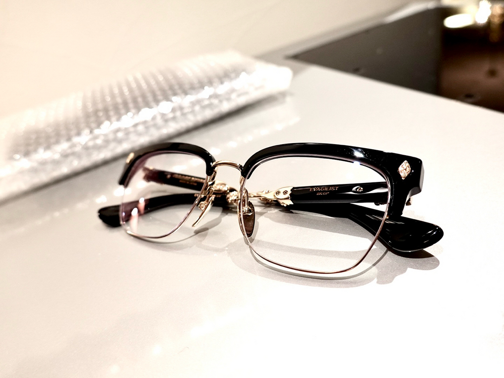 크롬하츠 에바질리스트 블랙/골드 안경--0