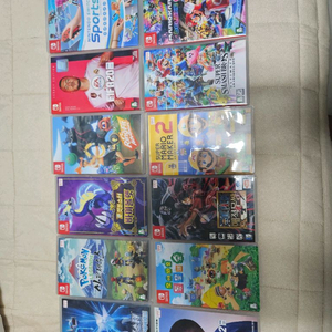 닌텐도 스위치2대 + 게임14개 + 각종 악세사리