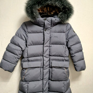 (인기굿)닥스 키즈 여아 롱패딩 다운점퍼 사이즈 120(7y) 이미지