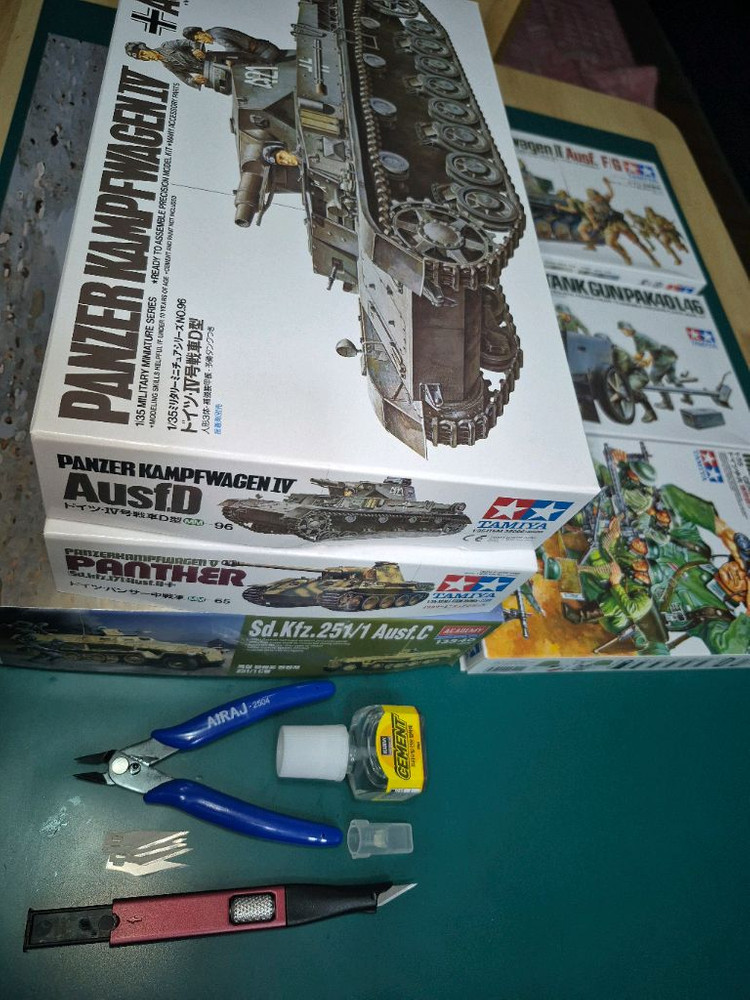 *각종교신가능*밀리터리프라모델1/35타미야외6종+전용공구3종포함*일괄판매~바람에언덕에서--2