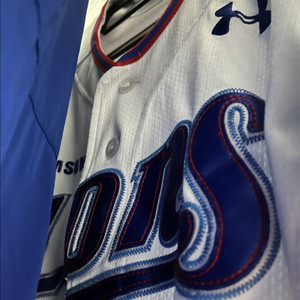 삼성라이온즈 언더아머 선수실착 유니폼