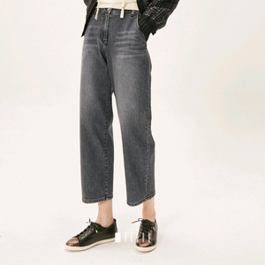 타임 백 자수 데님 팬츠 다크그레이 44 랑방 마인 더캐시미어 시스템 오브제 sjsj