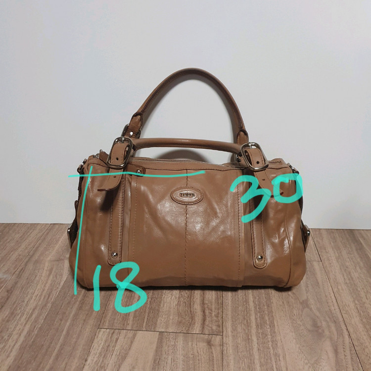 정품 ㅡ토즈ㅡ가죽.토트백--1