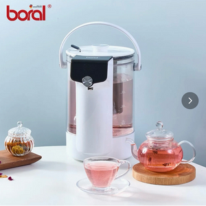 보랄 스마트 글라스 대용량 보온포트 4L