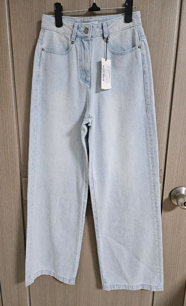 더캐시미어 워시드 스트레이트 데님 팬츠 44 랑방 마인 타임 시스템 오브제 sjsj--4