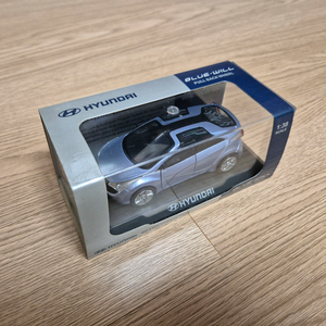 현대 블루윌자동차 모형1:38 스케일