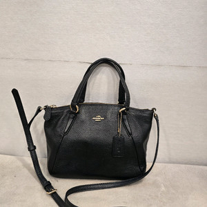 코치 블랙 미니 켈시 사첼백 크로스백 토트백