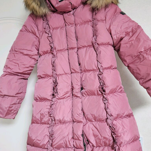 일구포 키즈 핑크 롱패딩 2개(5만원)8-10세