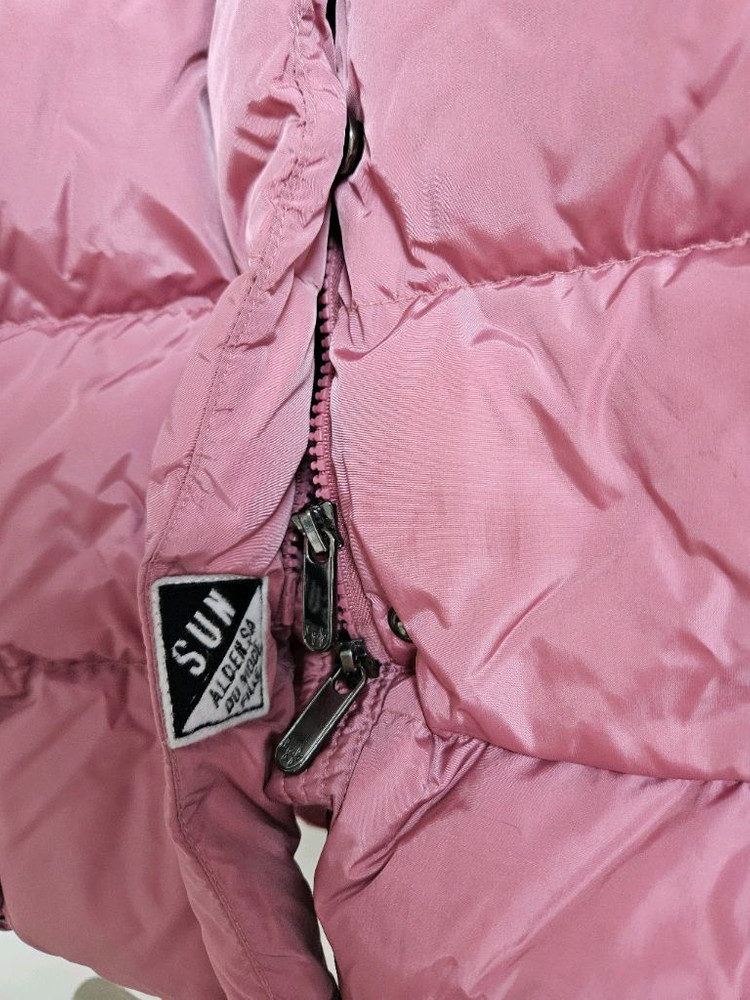 일구포 키즈 핑크 롱패딩 2개(5만원)8-10세--1