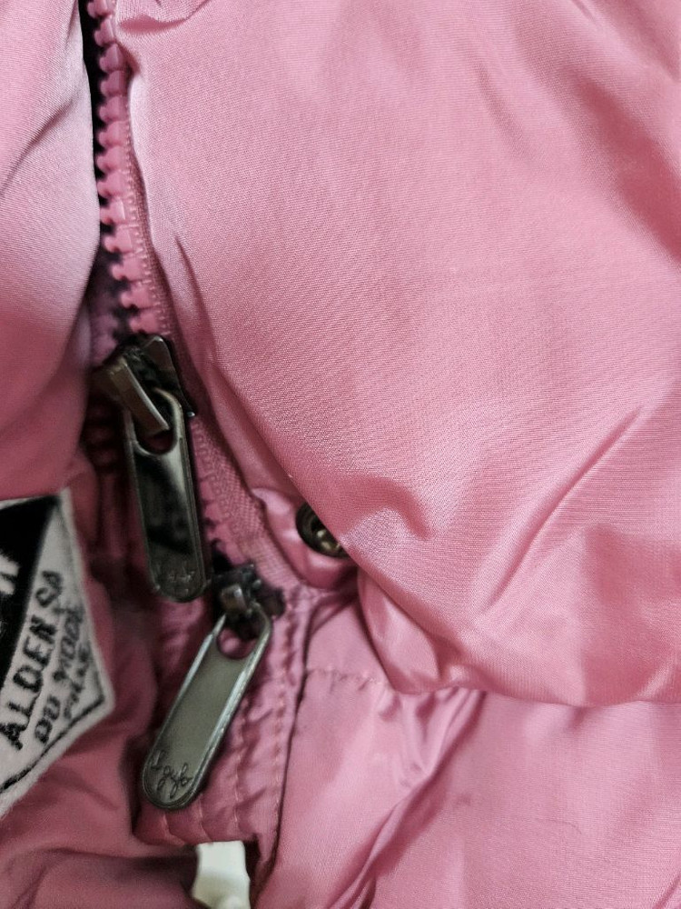 일구포 키즈 핑크 롱패딩 2개(5만원)8-10세--2