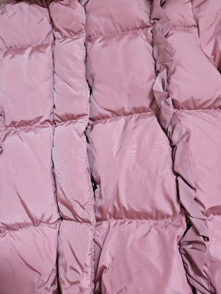 일구포 키즈 핑크 롱패딩 2개(5만원)8-10세--3