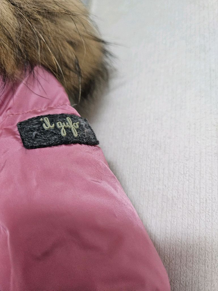 일구포 키즈 핑크 롱패딩 2개(5만원)8-10세--4