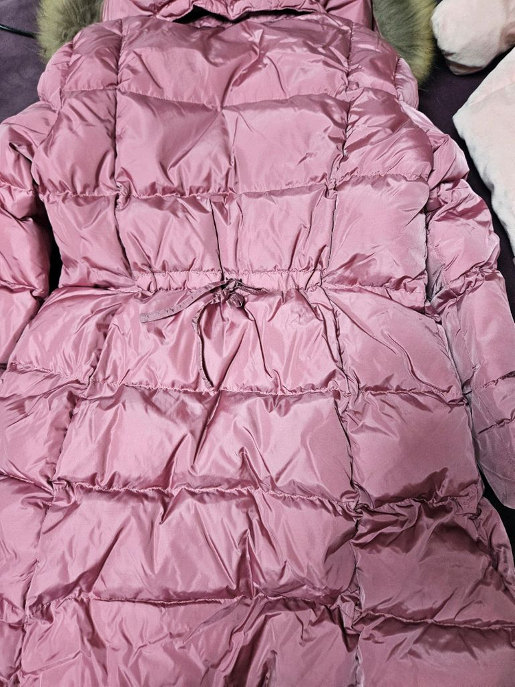 일구포 키즈 핑크 롱패딩 2개(5만원)8-10세--7