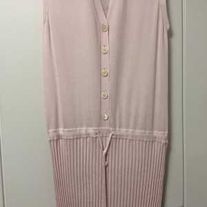 톰브라운 핑크 니트원피스