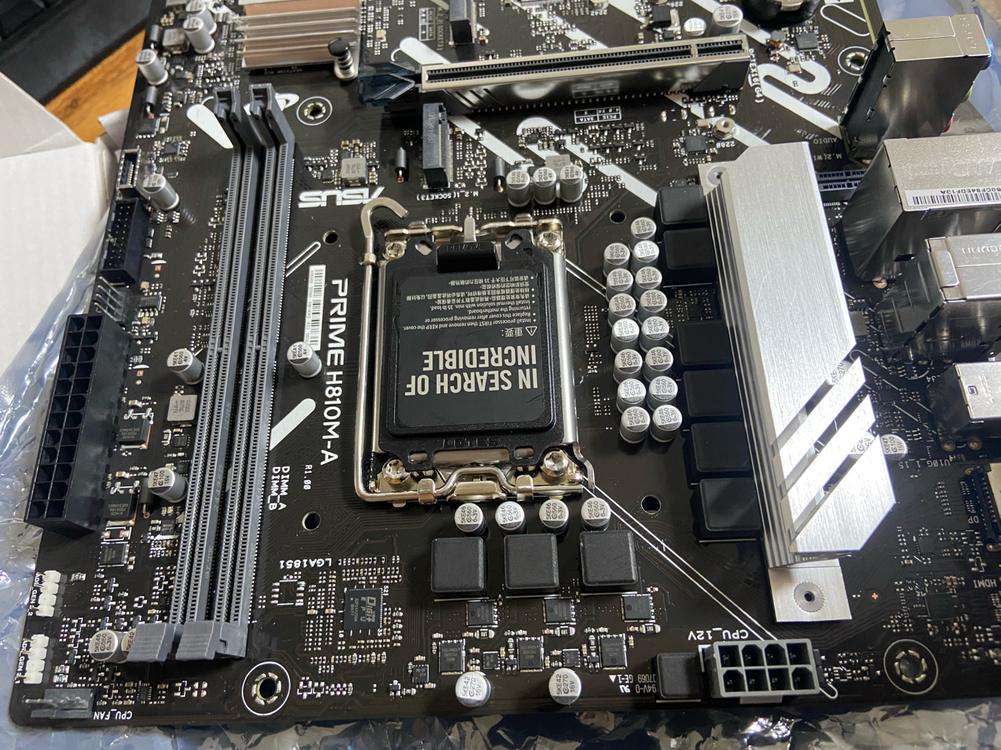 ASUS PRIME H810M-A 메인보드 새제품--8