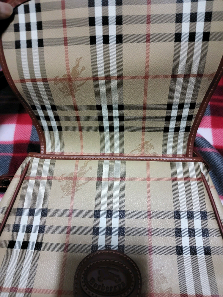 버버리 노바체크 크로스백(정품)--5