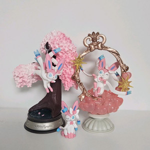 포켓몬 리멘트 스윙비네트 님피아 데코레이티브 프레임 가챠 내꼬리를봐 피규어 캡슐토이 가샤폰 이브이즈 이브이