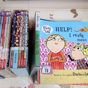 찰리앤롤라 영어원서 26권 + dvd12 +오디오cd