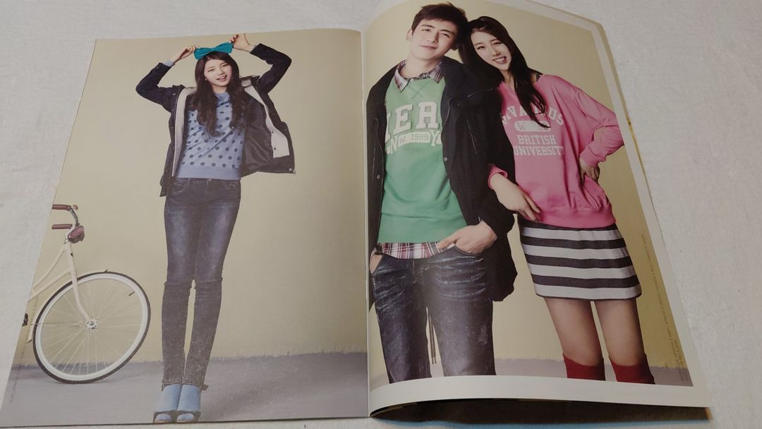 수지 미쓰에이 닉쿤 2012년 에드윈 카달로그 2PM miss a 이미지