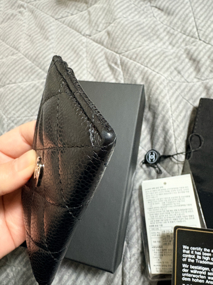 샤넬 캐비어 카드지갑 카드슬롯 31번대--1