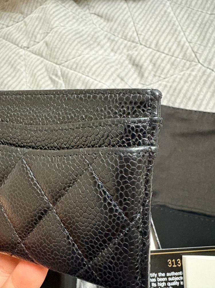 샤넬 캐비어 카드지갑 카드슬롯 31번대--5