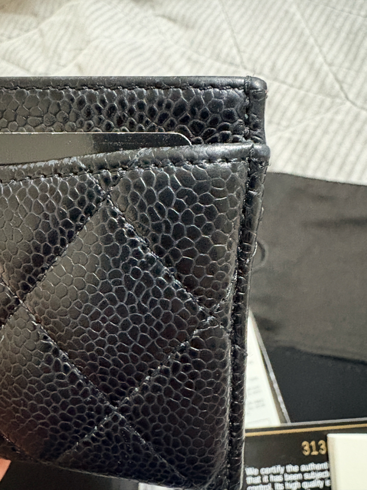 샤넬 캐비어 카드지갑 카드슬롯 31번대--7