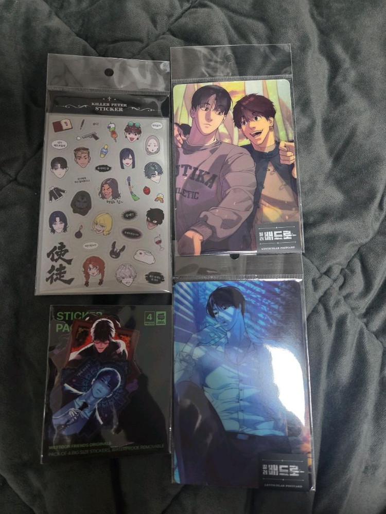 웹툰 킬러 배드로 만화책 팝니다--5