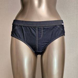 원더브라 데님 팬티 100 이미지
