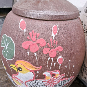 인테리어용디자인꽃항아리 높이60전후