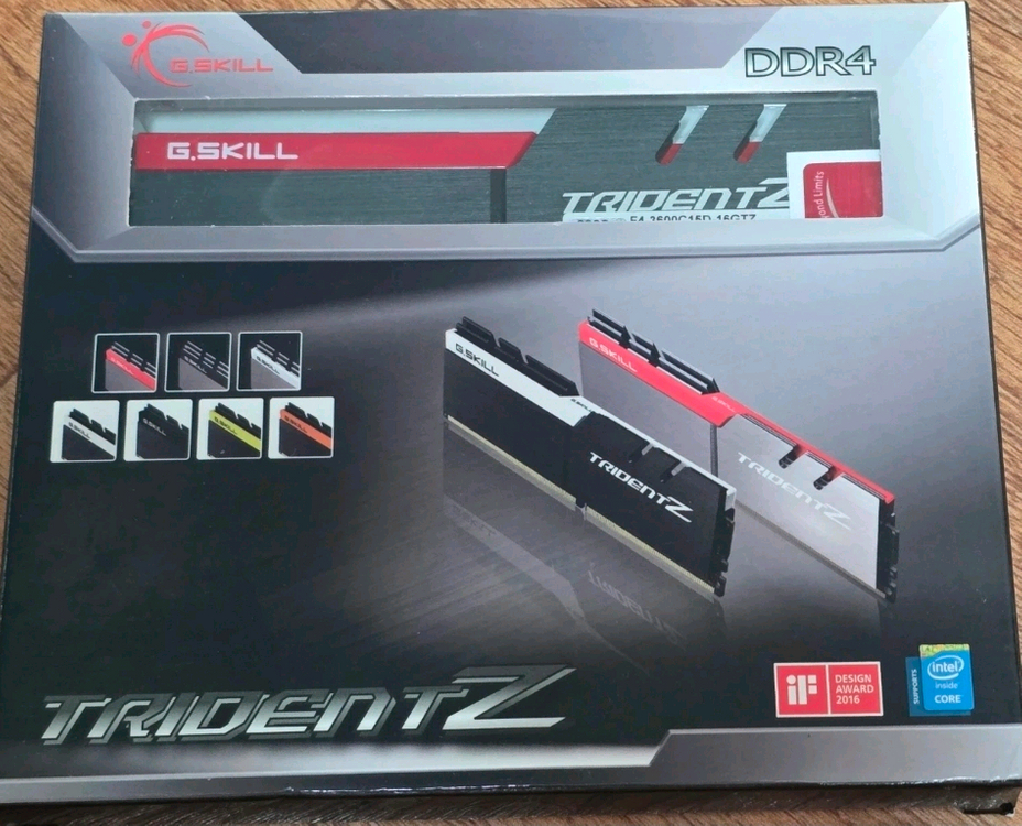 DDR4 16G(8G*2) 지스킬 트라이던트 Z 3600 CL15--0