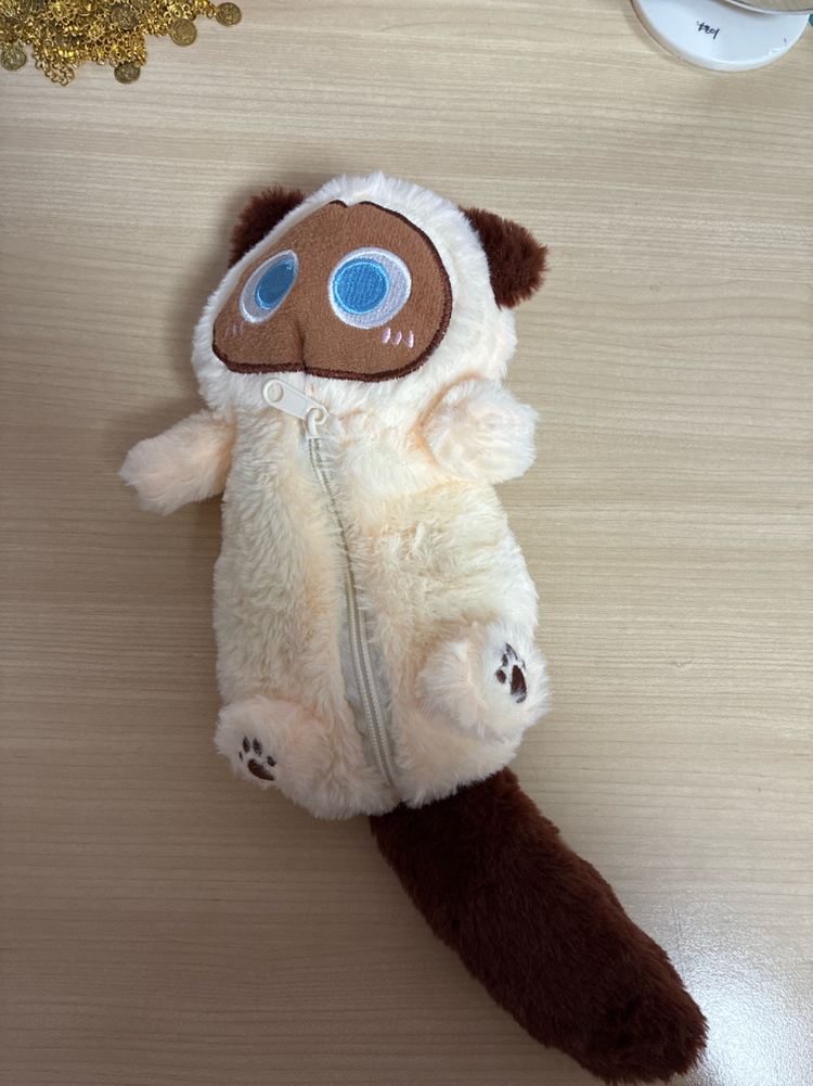 고양이 캐릭터 필통 파우치--1