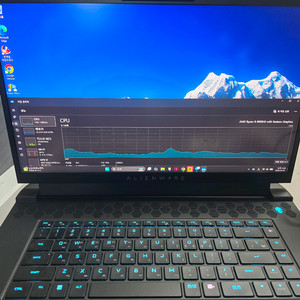 에일리언웨어 m17 R5 (실사용 4개월/사이클카운트 첨부/RTX3080Ti 16GB/Ryzen9/32GB)S급